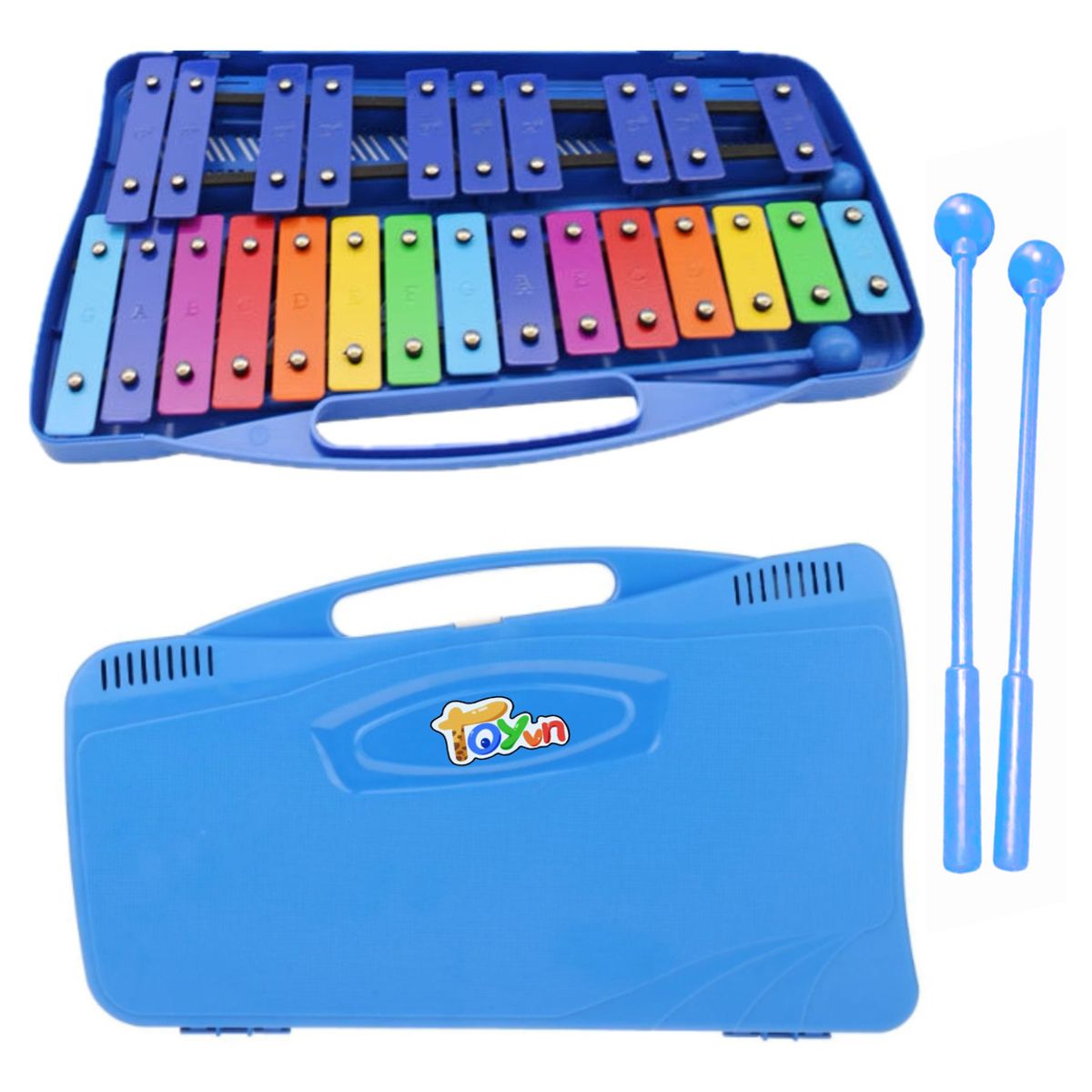 U BUY - Metalófono 25 Notas Cromático Didáctico Marca Ubuy