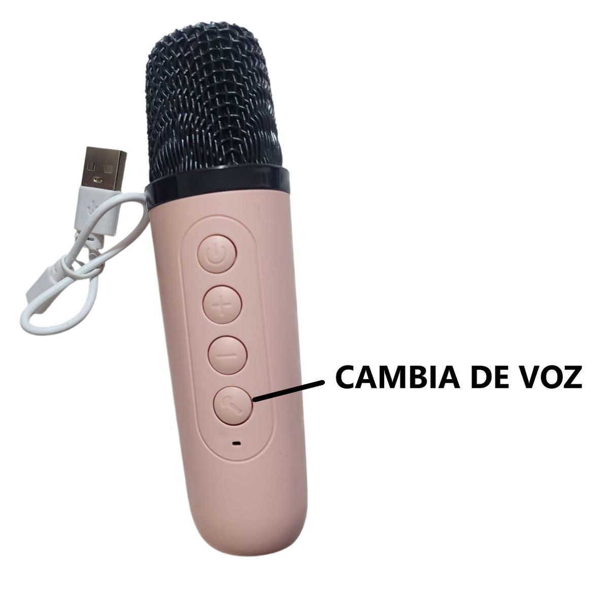 GENERICO - Parlante Portátil Bluetooth para Karaoke con Micrófono