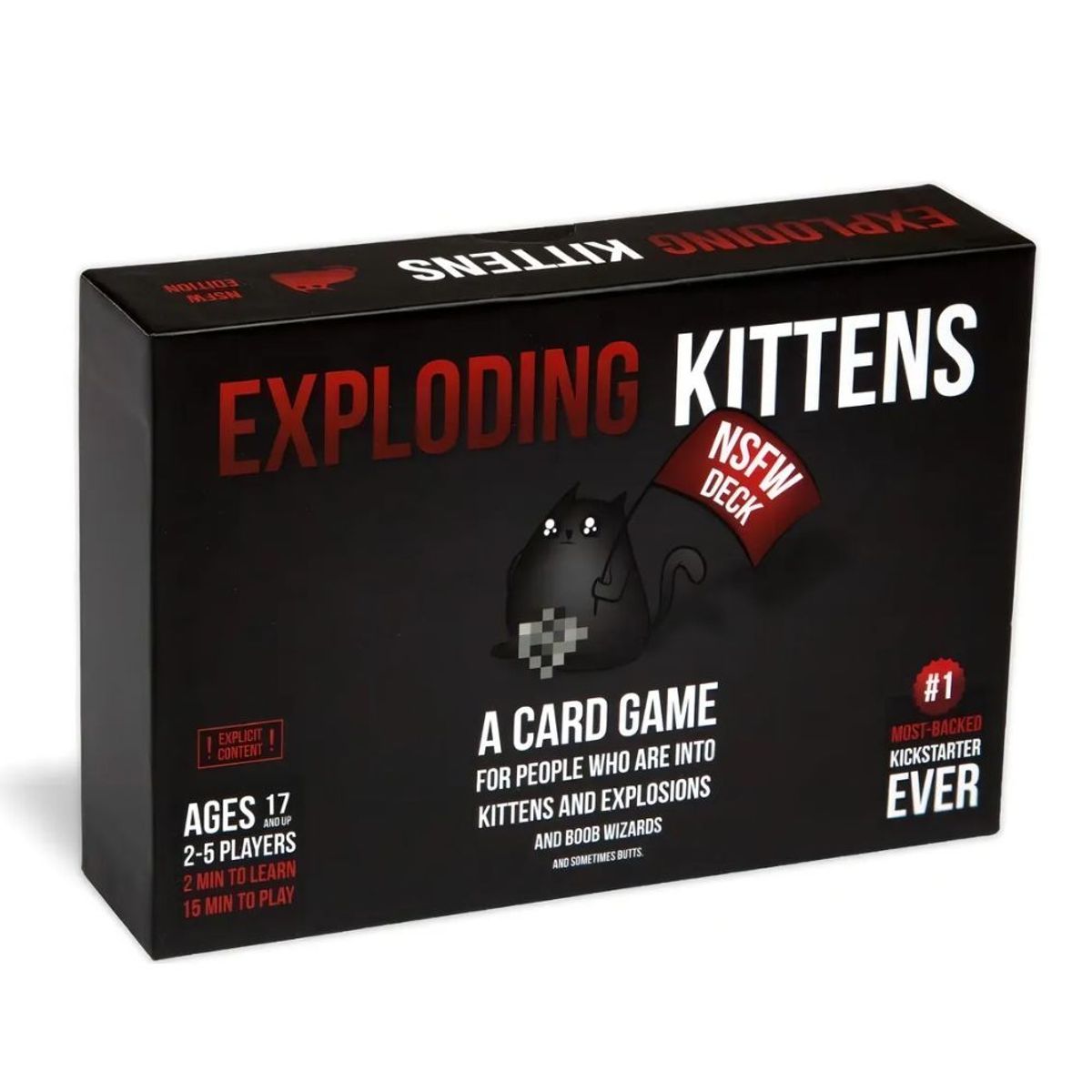 EXPLODING KITTENS - Exploding Kittens Asmodee Exploding kittens NSFW Inglés