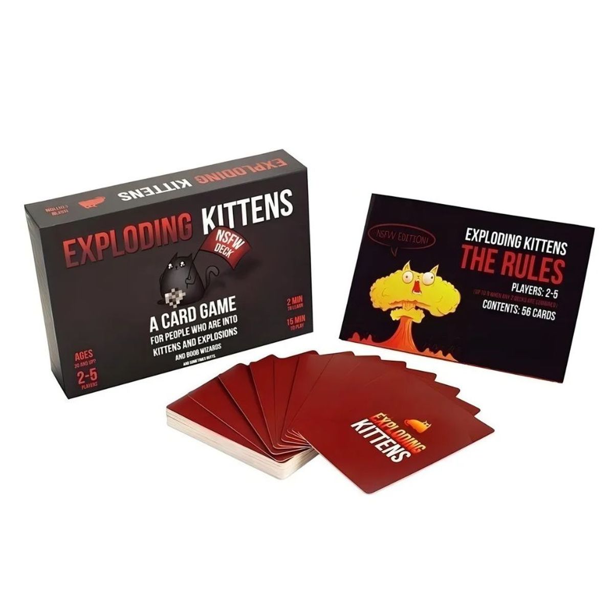 EXPLODING KITTENS - Exploding Kittens Asmodee Exploding kittens NSFW Inglés