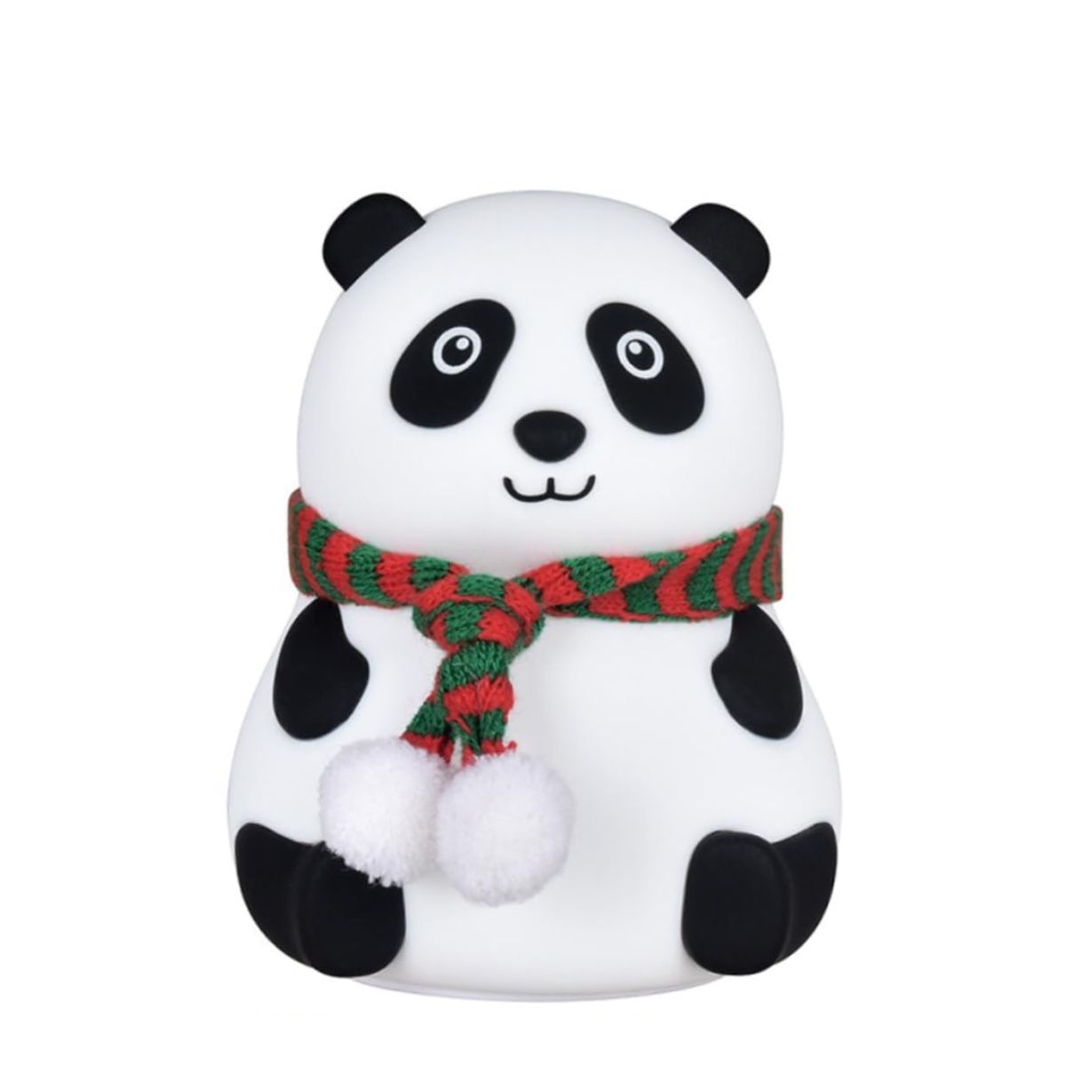 GENERICO - Luz Nocturna LED Oso Panda de Silicona Inalámbrica