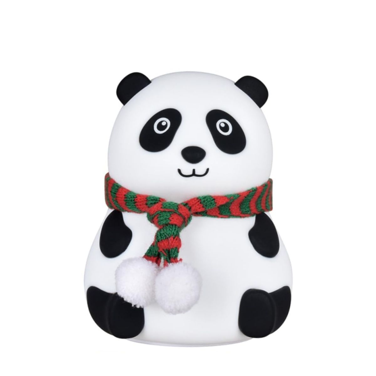 GENERICO - Luz Nocturna LED Oso Panda de Silicona Inalámbrica
