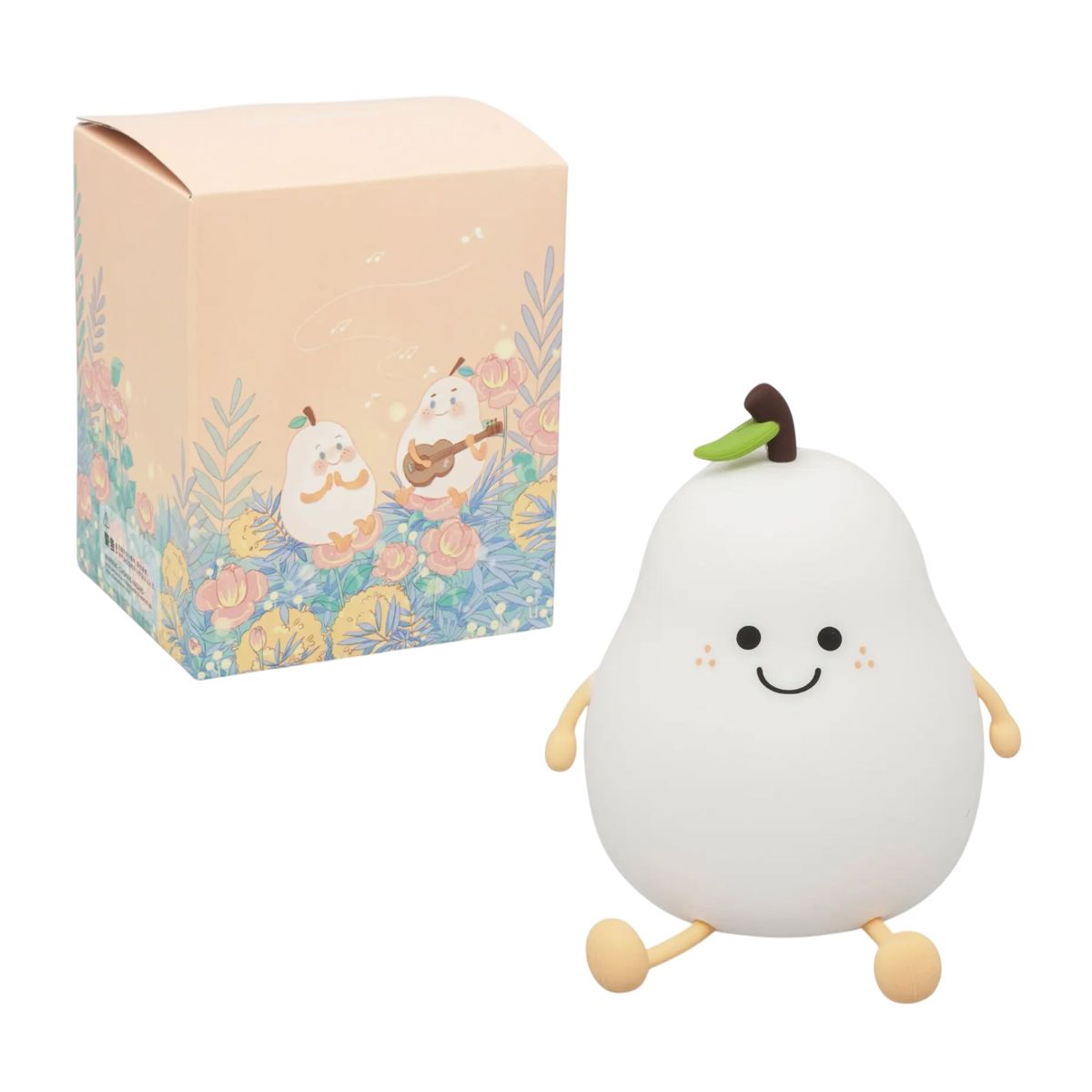 GENERICO - Lámpara LED Nocturna de Pera de Silicona Inalámbrica