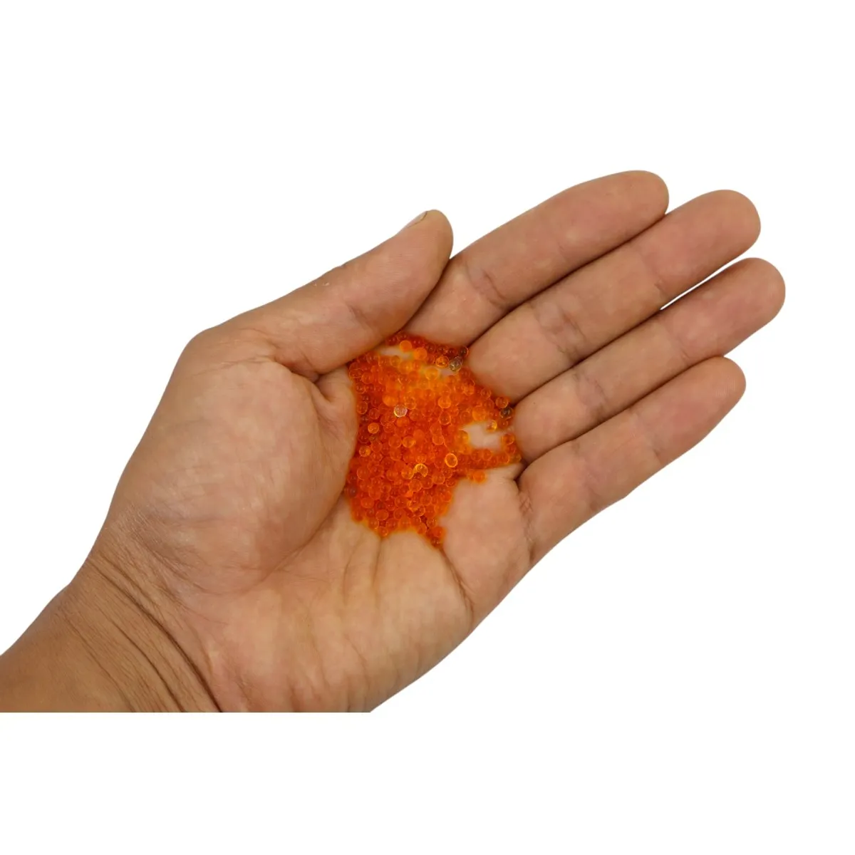 GENERICO - Silica Gel Color Naranja Botella de 500g Cambia de Color