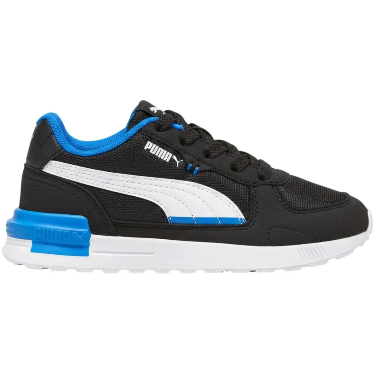 PUMA - Zapatilla Puma Graviton AC PS 381988 24 Negro-Azul para Niños
