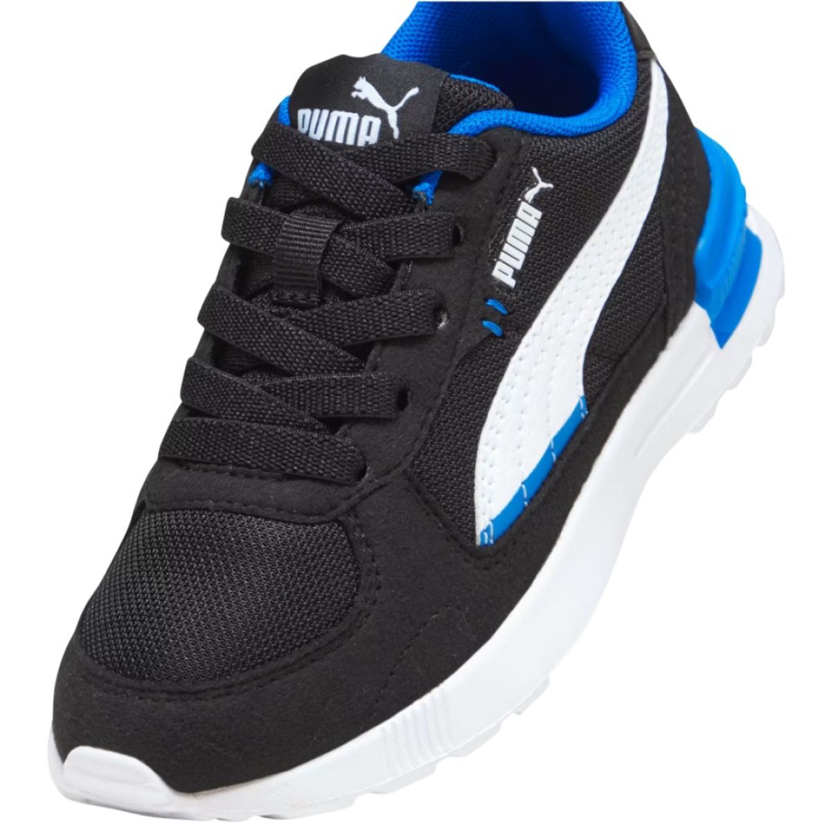 PUMA - Zapatilla Puma Graviton AC PS 381988 24 Negro-Azul para Niños