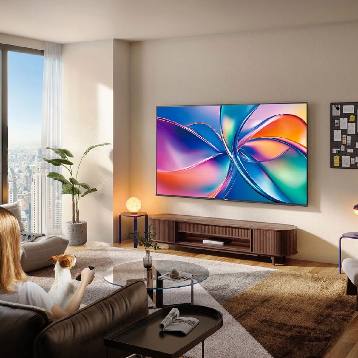 HISENSE - Televisor Hisense 65 QLED 4K 65Q6Qv Smart Tv