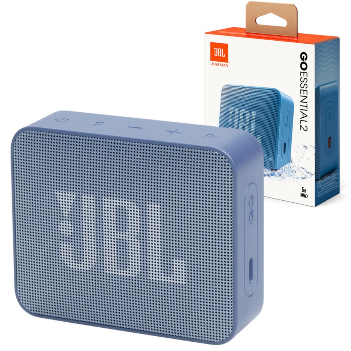 JBL - Parlante Bluetooth JBL GO Essential 2 IP67 5Horas Azul