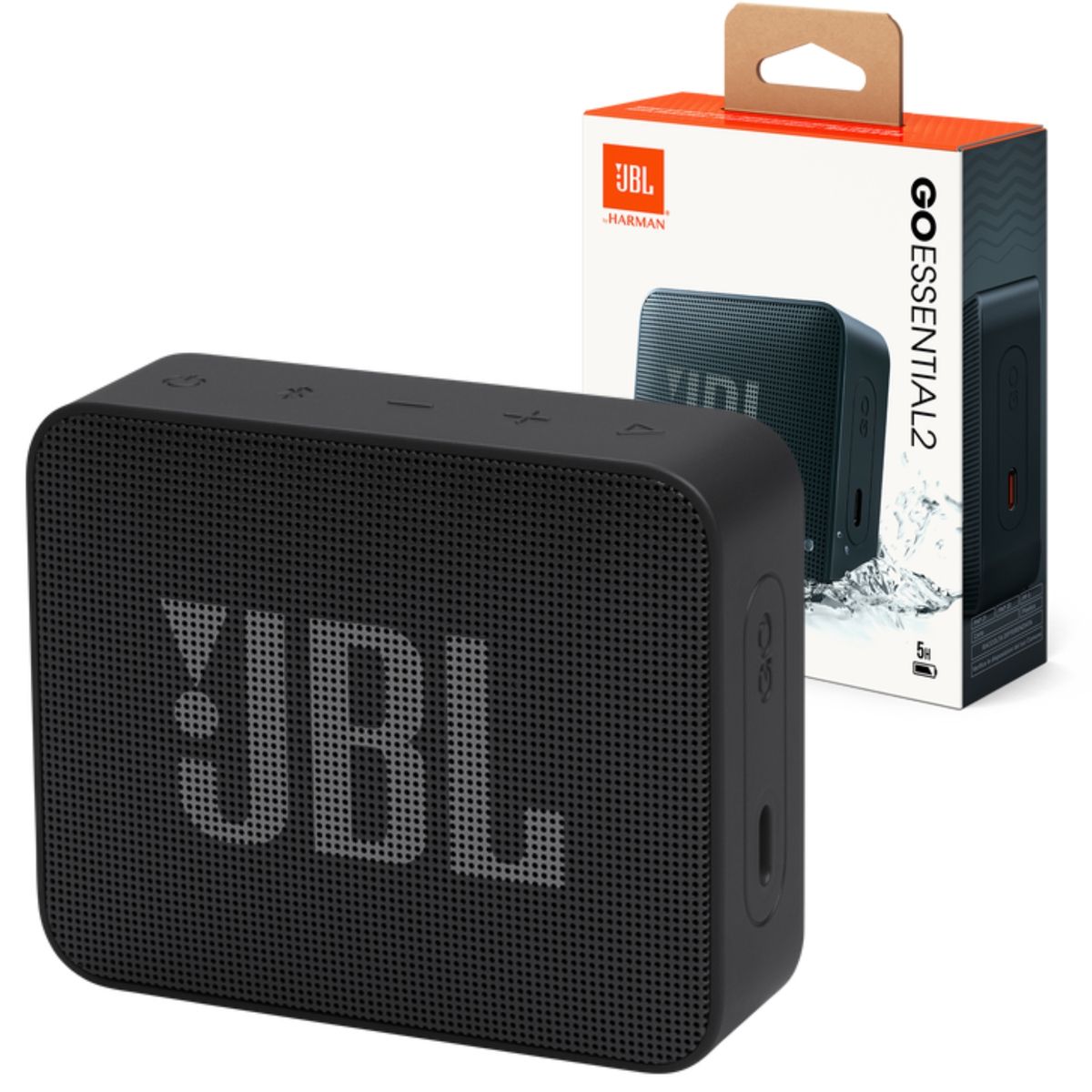 JBL - Parlante Bluetooth JBL GO Essential 2 IP67 5Horas Negro