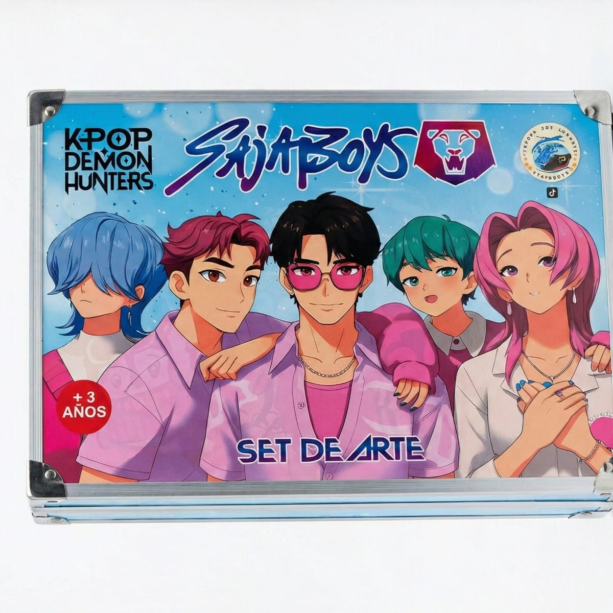 GENERICO - SET DE ARTE METALIZADO 145 PIEZAS
