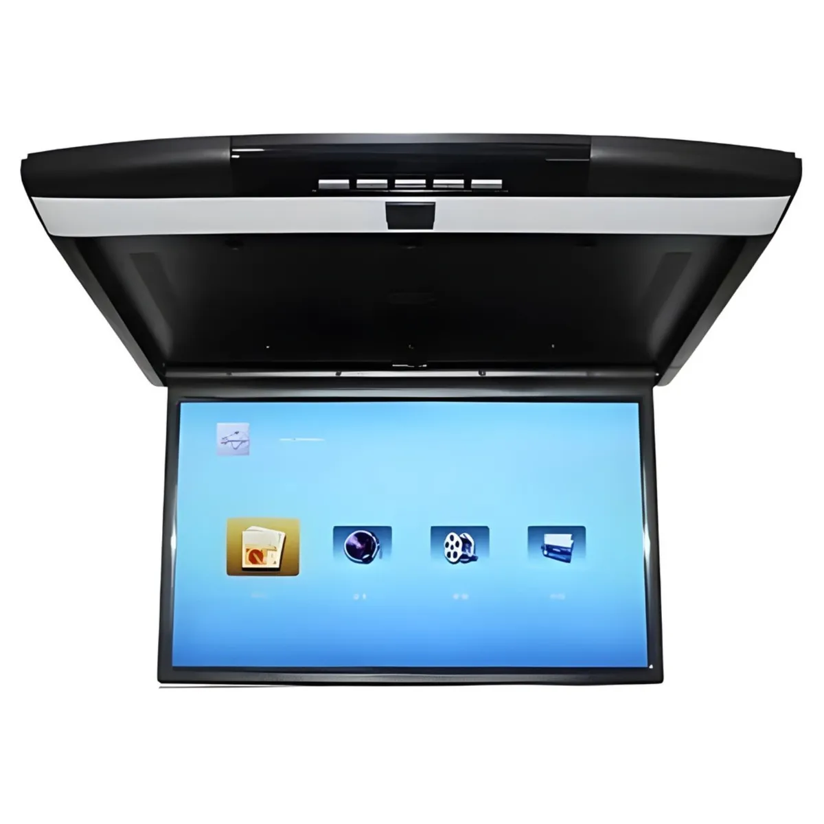 OEM - Monitor de Techo para Entretenimiento Vehicular 15 p HD Negro