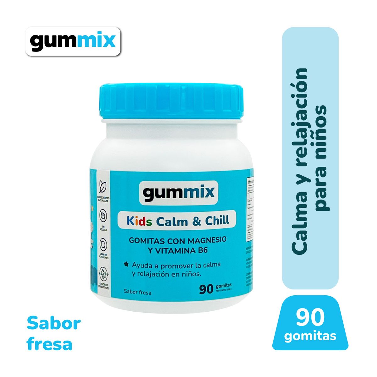GUMMIX - GUMMIX KIDS CALM & CHILL X 90 UND