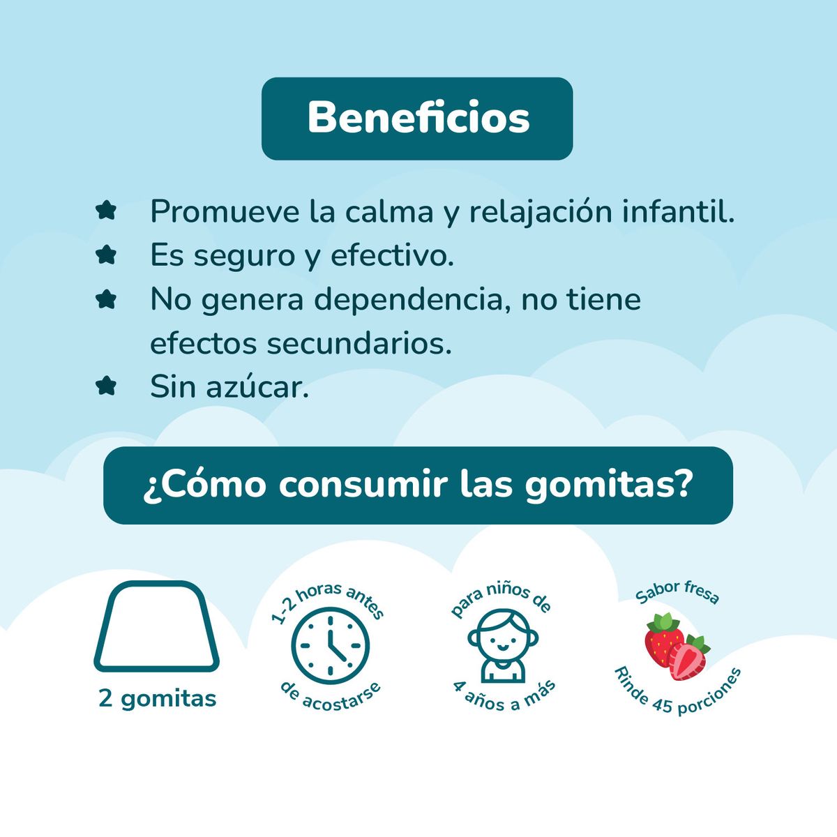 GUMMIX - GUMMIX KIDS CALM & CHILL X 90 UND