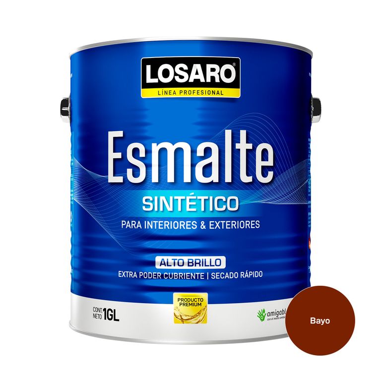 Esmalte Sintético LOSARO color Bayo x 1 Gl. | Sodimac Perú