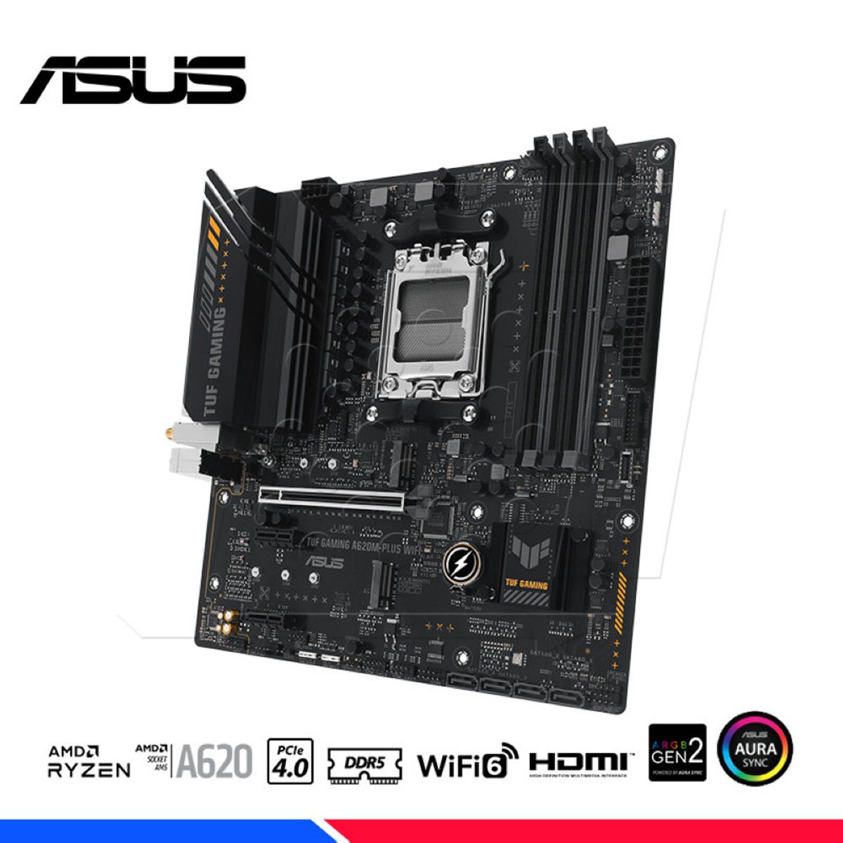 ASUS - Placa Asus TUF Gaming A620M-Plus WiFi DDR5 AM5