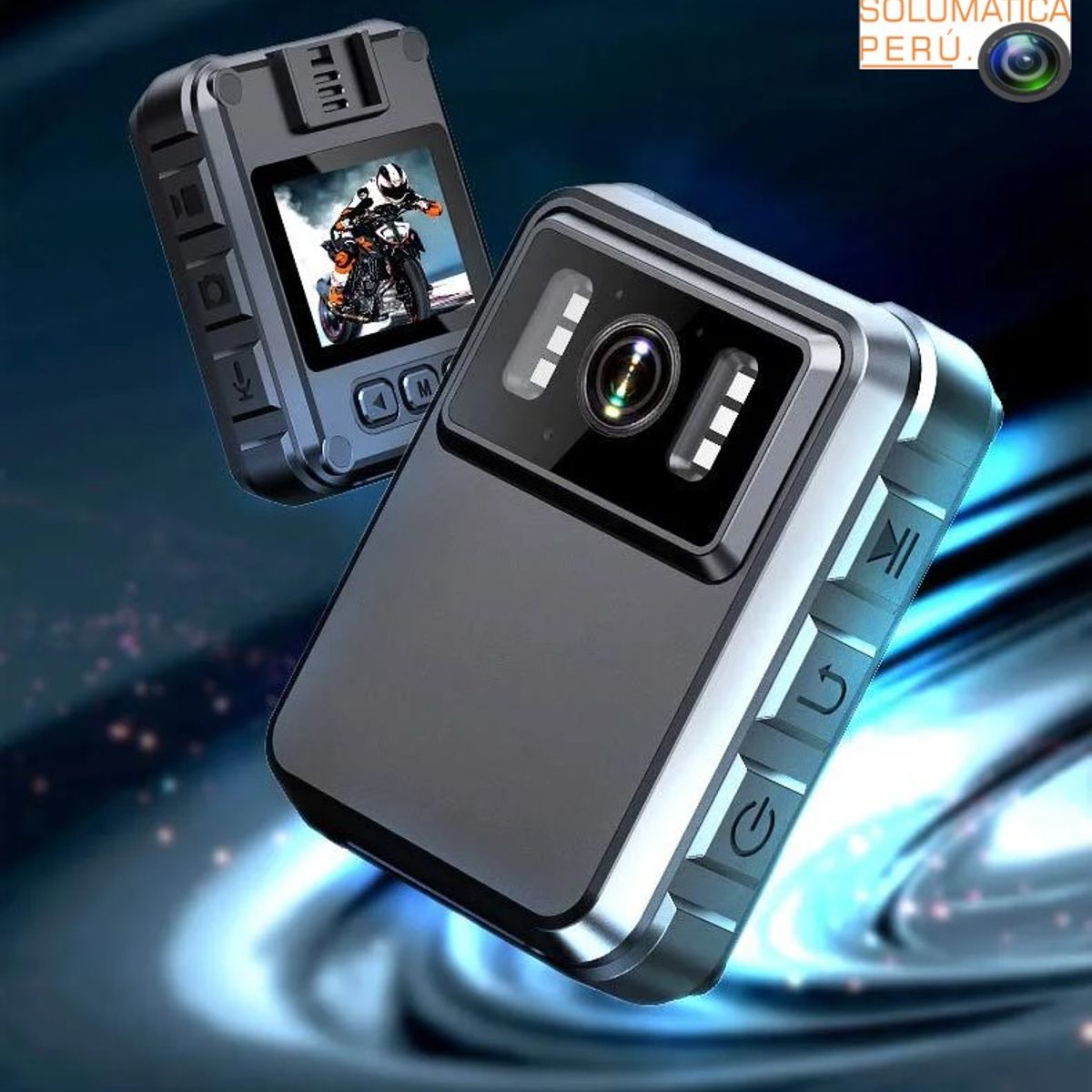 OEM - Camara Corporal - Con Pantalla Nocturna - 8 Horas de video