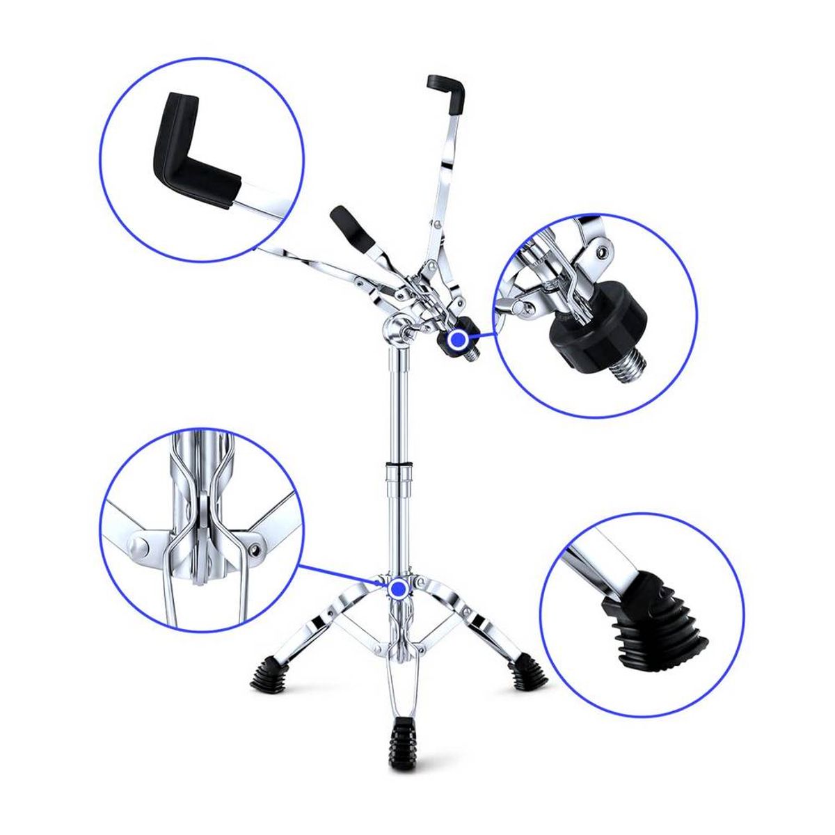 DONNER - SET CON SOPORTE PARA PAD DE PRACTICA  DONNER  EC2003