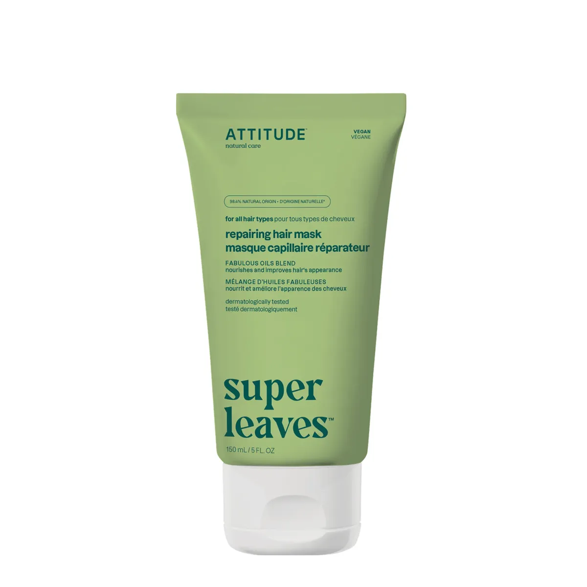 ATTITUDE - ATTITUDE MASCARILLA CAPILAR NATURAL REPARADORA 150ML