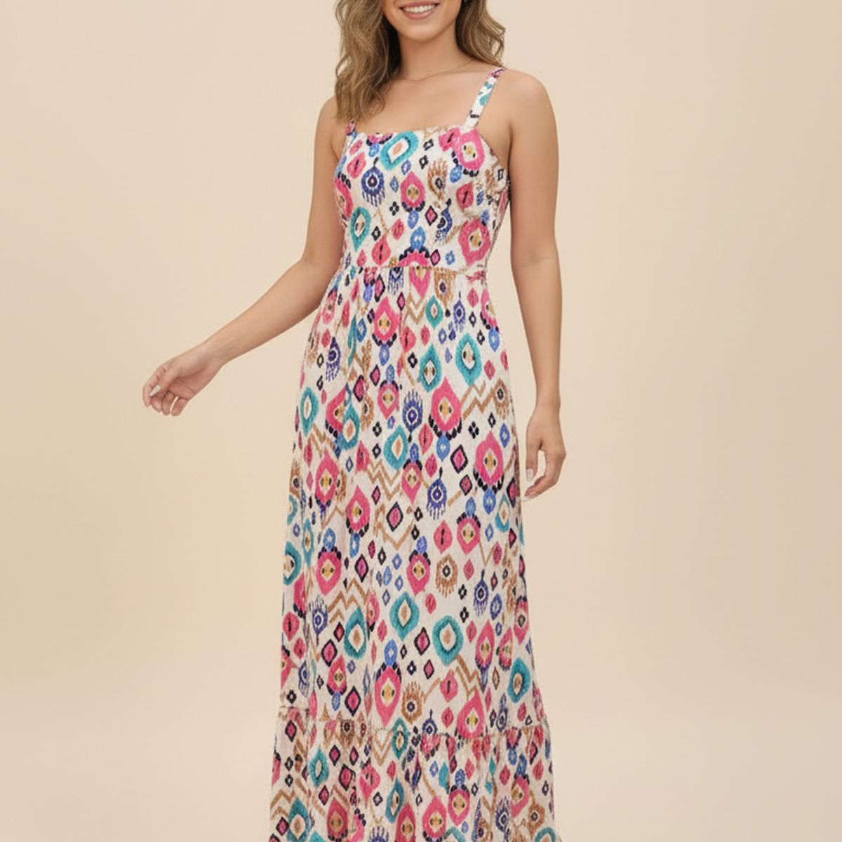 GENERICO - VESTIDO LARGO MUJER ALMAT