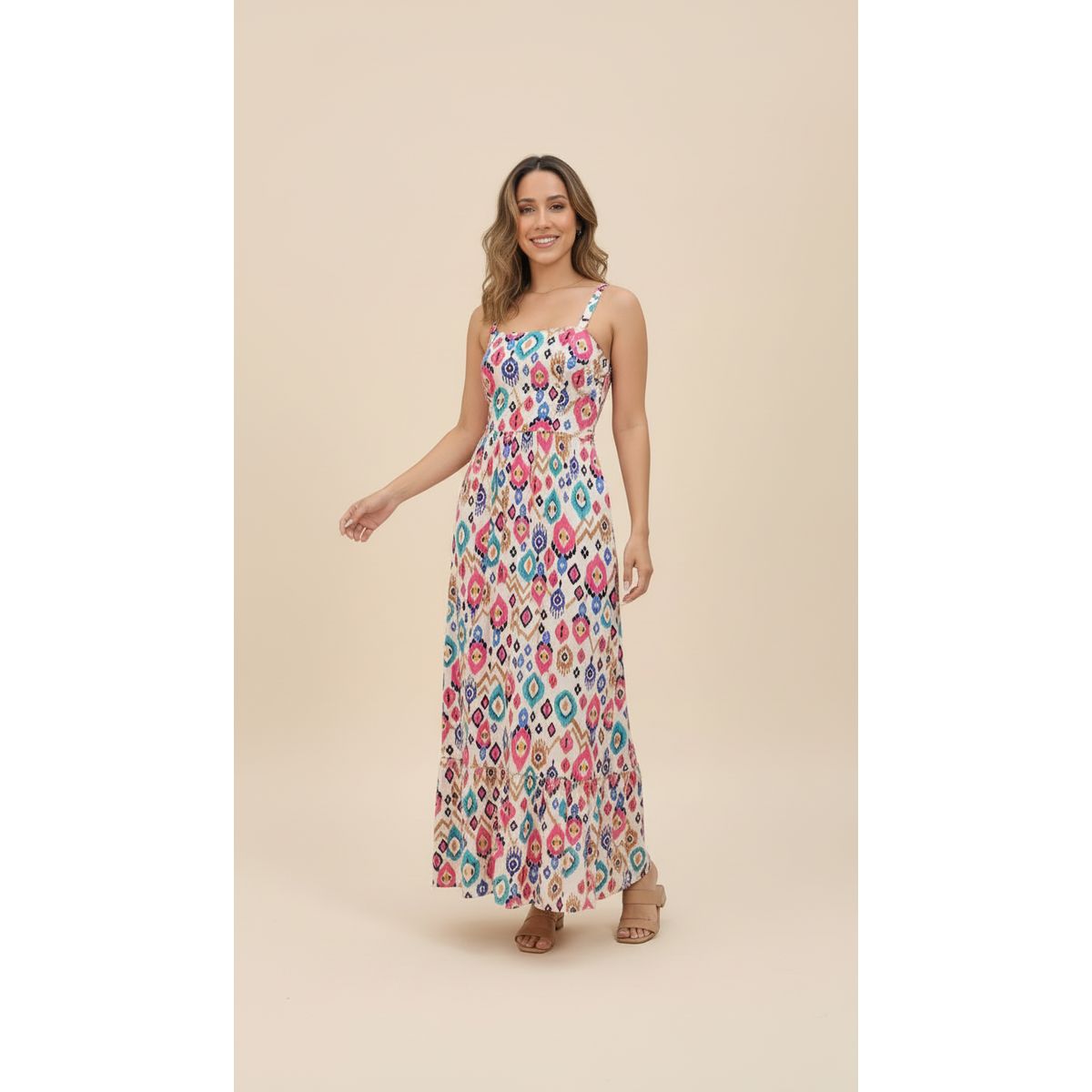 GENERICO - VESTIDO LARGO MUJER ALMAT