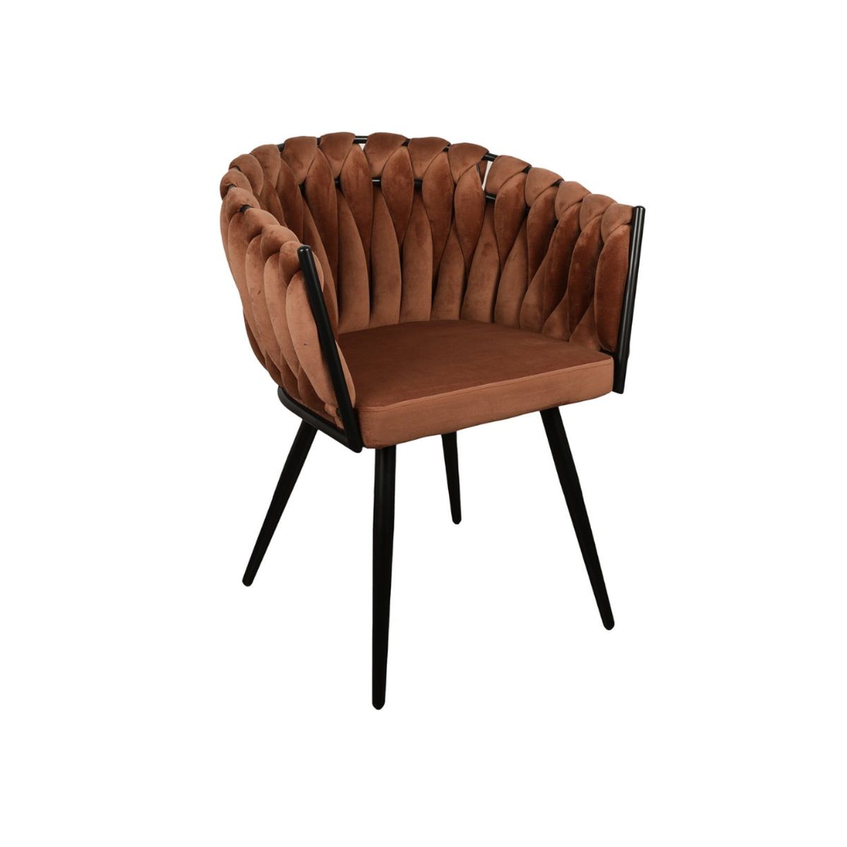 GENERICO - Set de 2 Sillas Comedor Elegante Tejidas EN Terciopelo