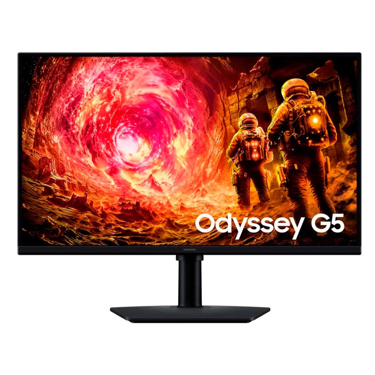 SAMSUNG - Monitor Gaming Samsung Odyssey G5 27 QHD IPS 180Hz 1ms - LS27FG500ELXPE