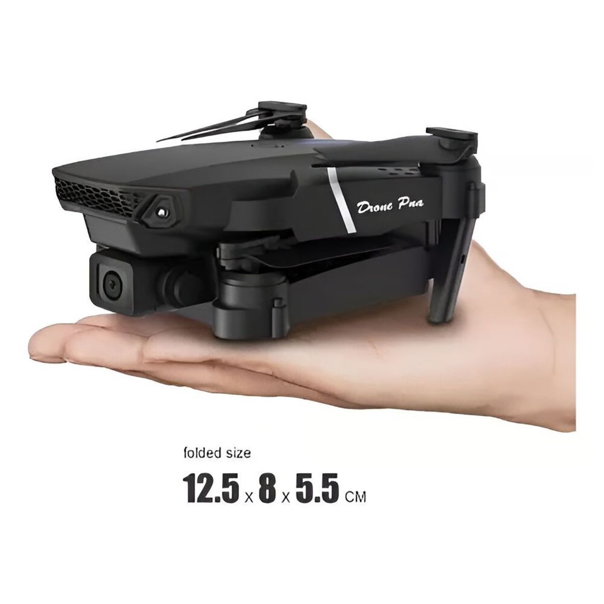 GENERICO - Drone E88 Pro con Doble Camara HD incluye Estuche y Repuestos