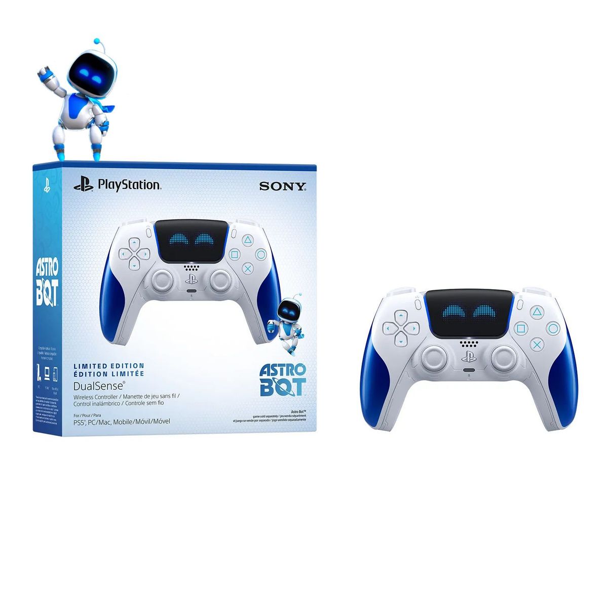 SONY - Mando Dualsense Ps5 Dualsense Astro Bot Edición Limitada SONY