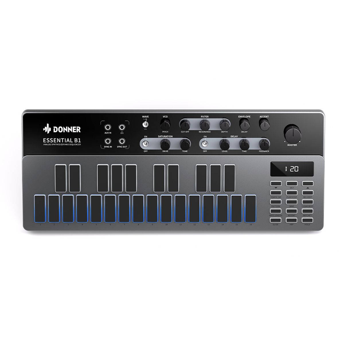 DONNER - Sintetizador  ESSENTIAL B1  DONNER  EC3350