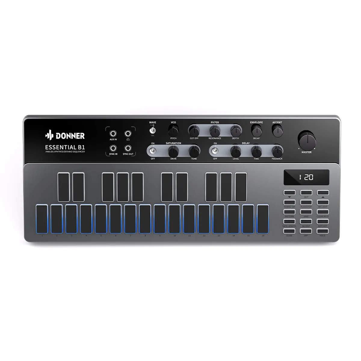 DONNER - Sintetizador  ESSENTIAL B1  DONNER  EC3350