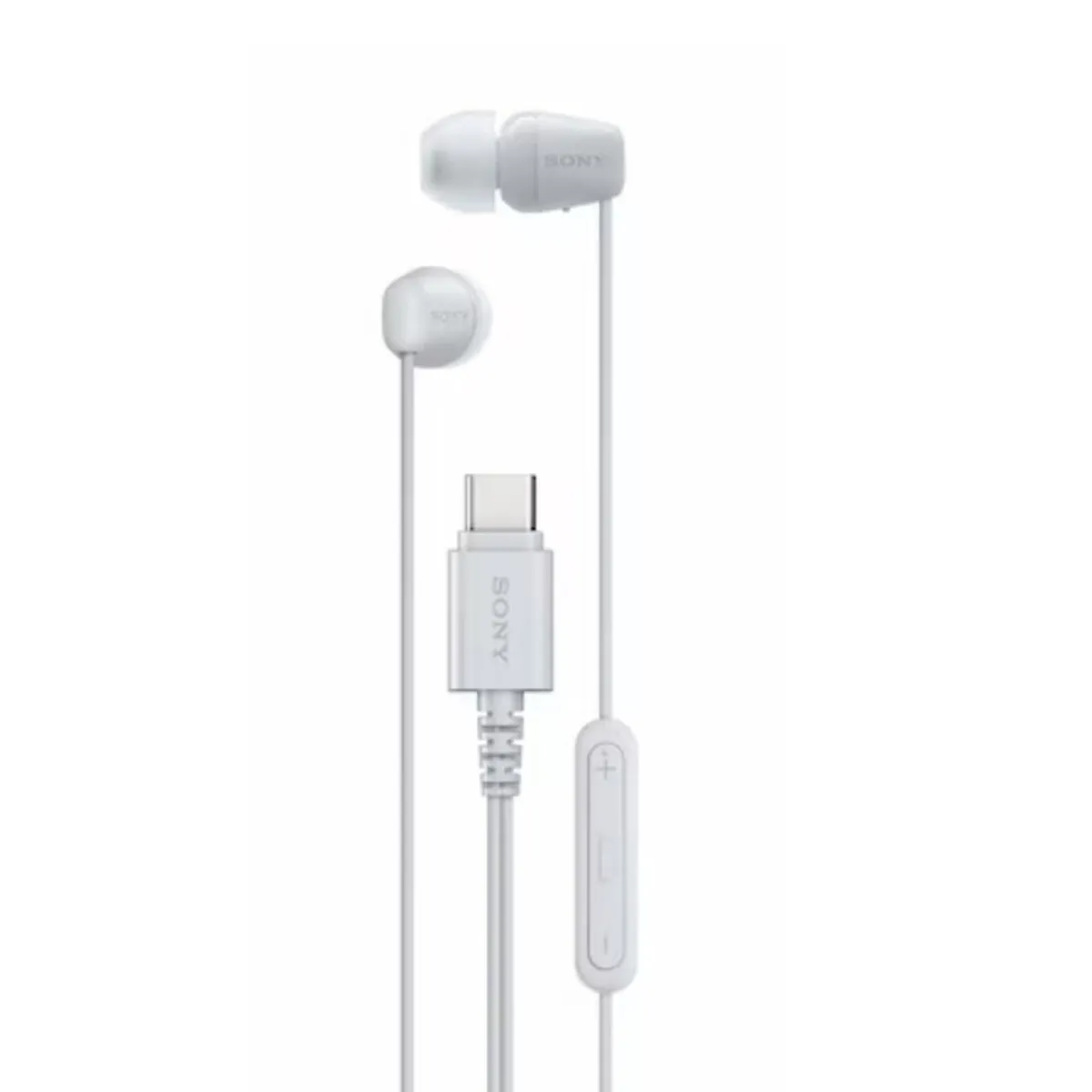 SONY - Audifono Sony USB C EX15C con Microfono - BLANCO