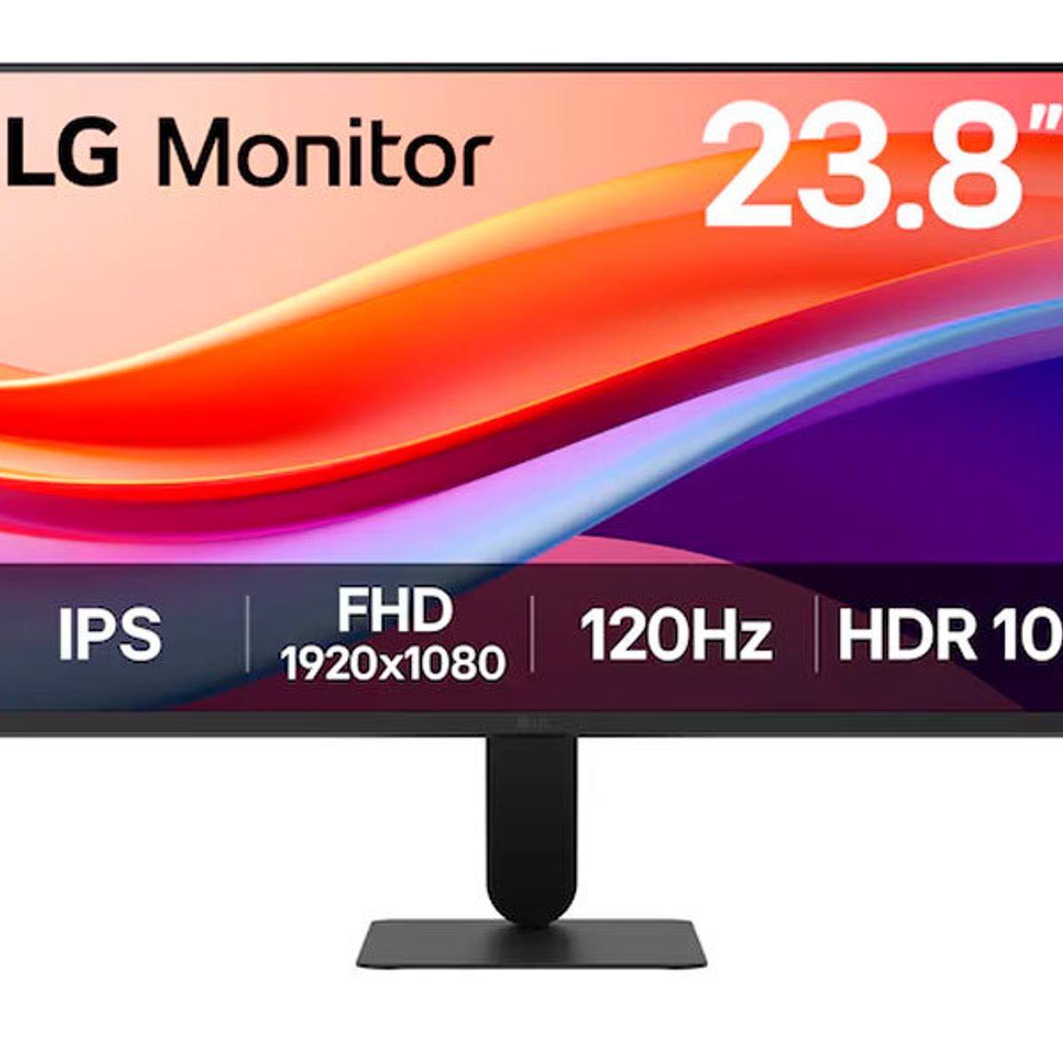 LG - MONITOR LG 24U411A-B 120HZ/ 5MS/ IPS/ FHD/ VGA/ HDMI/ HDR10/ 23.8