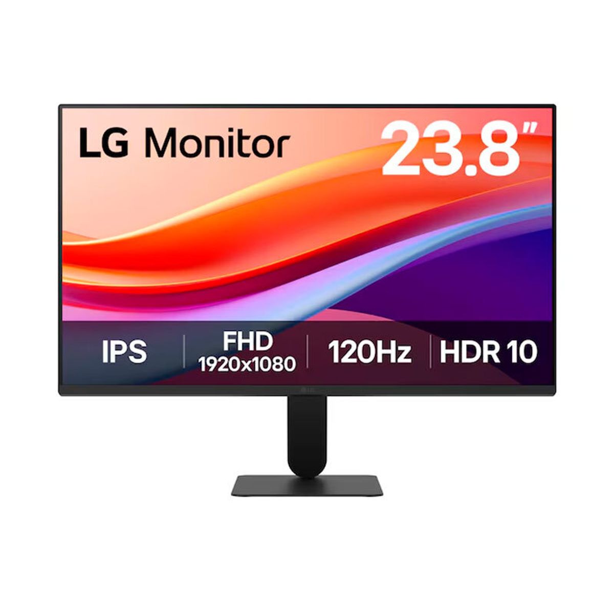 LG - MONITOR LG 24U411A-B 120HZ/ 5MS/ IPS/ FHD/ VGA/ HDMI/ HDR10/ 23.8