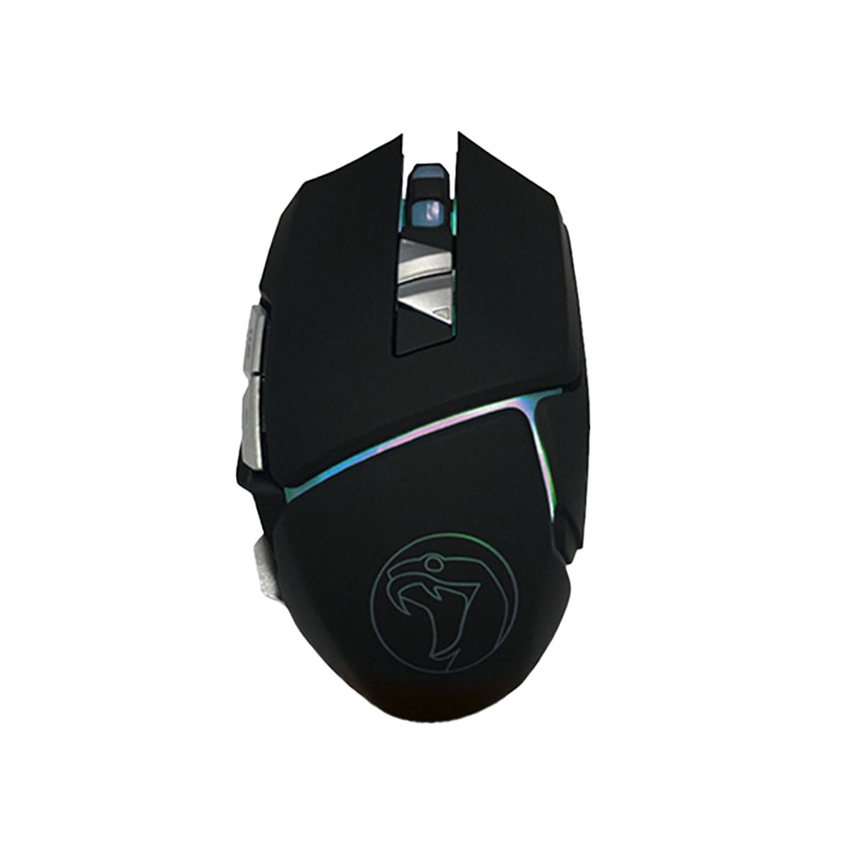 IMEXX - MOUSE IMEXX PYTHON GAMING, SENSOR HASTA 2400 DPI, ILUMINACION RGB, CONEXION USB, COLOR NEGRO
