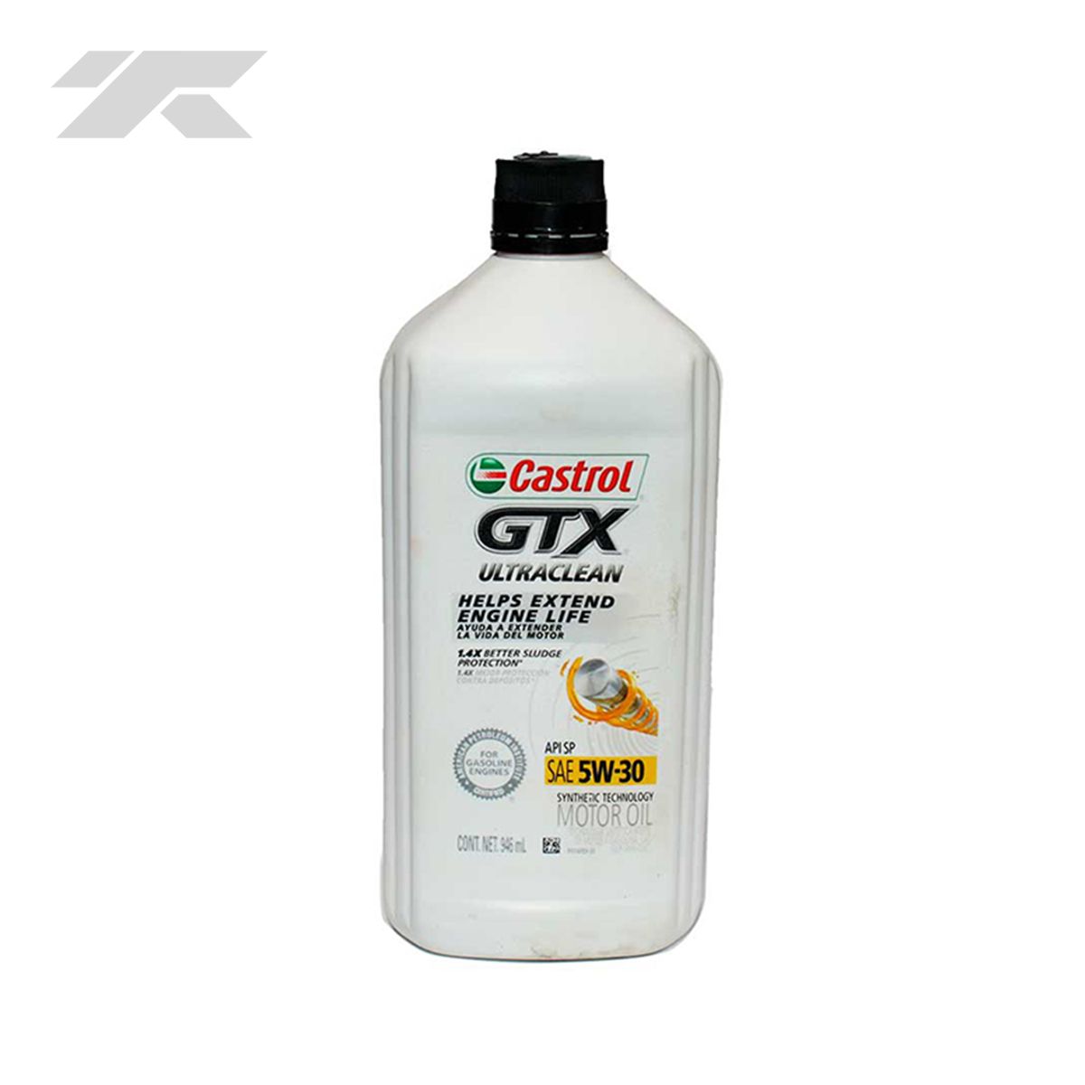 CASTROL - Aceite Castrol GTX Ultraclean 5W-30 Litro