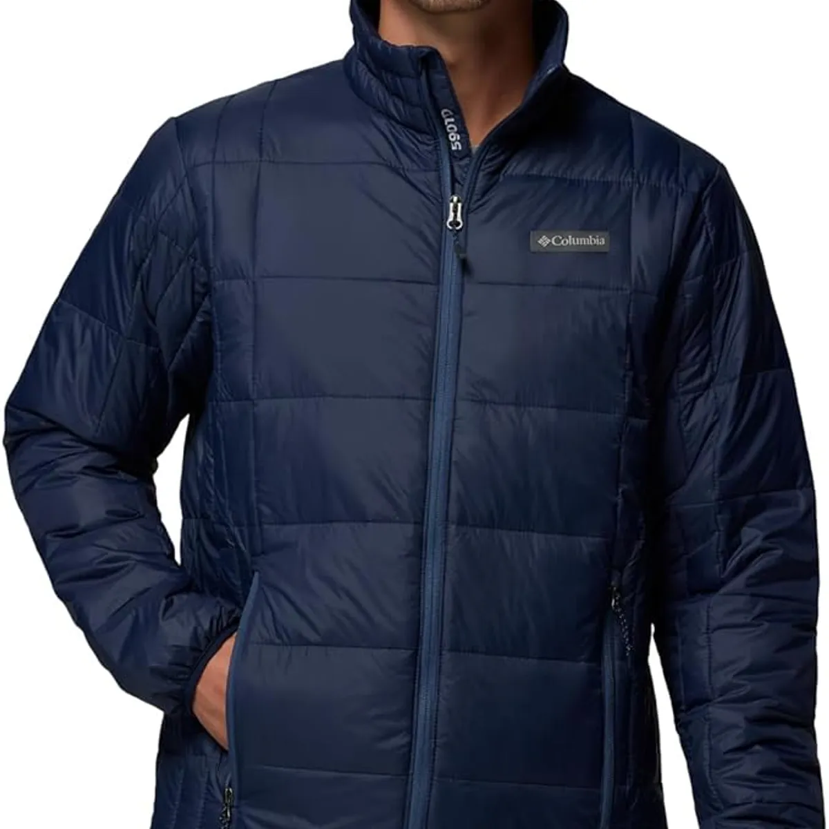 COLUMBIA - Casaca Impermeable Columbia Voodoo Falls Azul - Hombre - Talla S