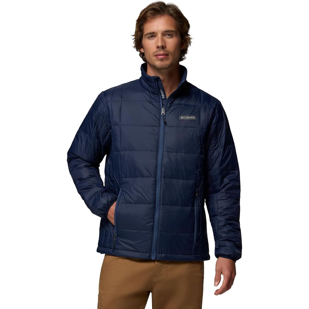 COLUMBIA - Casaca Impermeable Columbia Voodoo Falls Azul - Hombre - Talla S