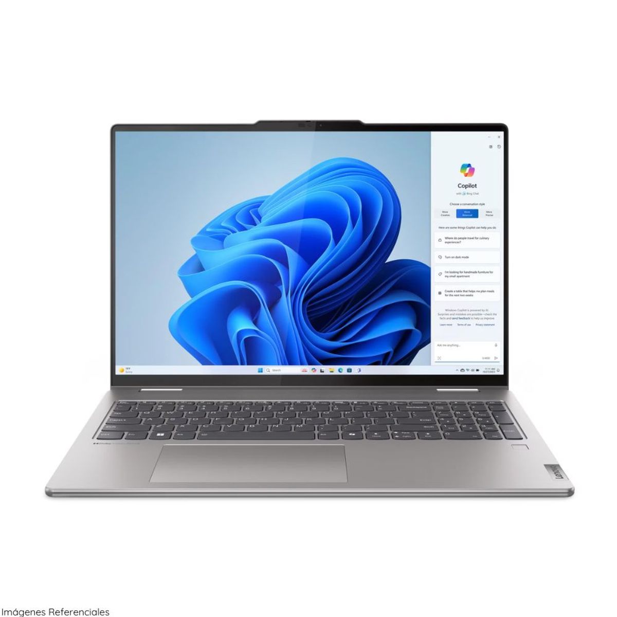 LENOVO - Laptop Lenovo Yoga 7 2 en 1 16AHP9 AMD Ryzen 7 8840HS 16GB RAM 512GB SSD 16"  WUXGA TouchScreen