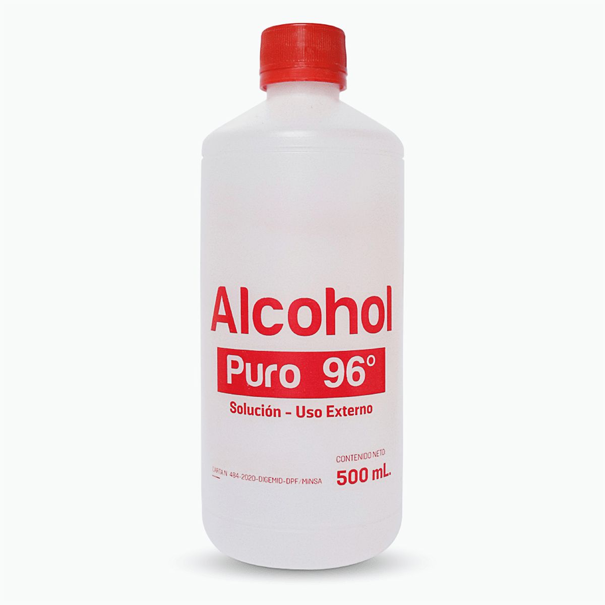 GENERICO - Alcohol 96° de 500 ML