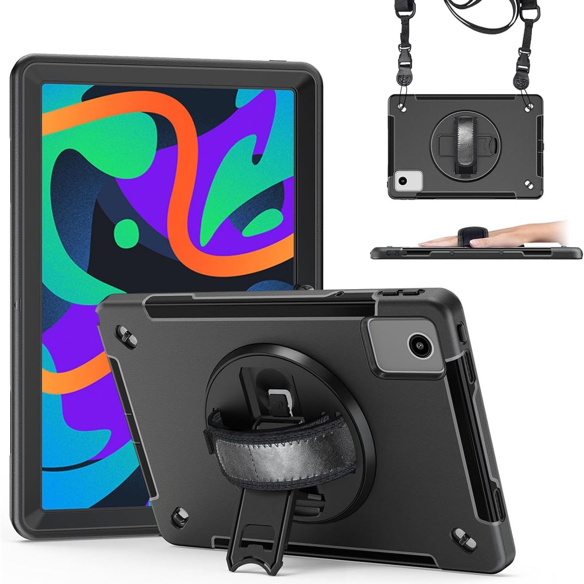 GENERICO - FUNDA ARMOR PARA TABLET LENOVO M11 NEGRO