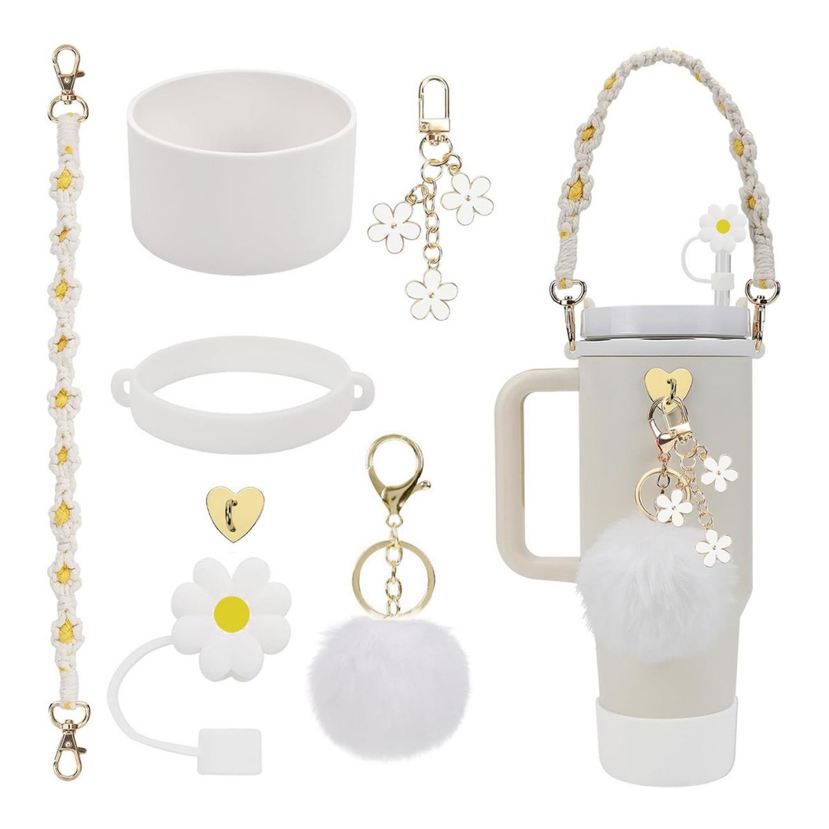 GENERICO - Juego de accesorios para copa Stanley