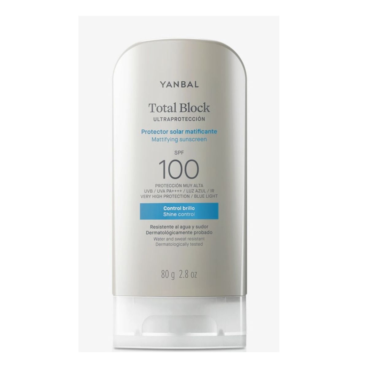 Yanbal - Protector Solar Total Block Matificante SPF 100 -  80 gr