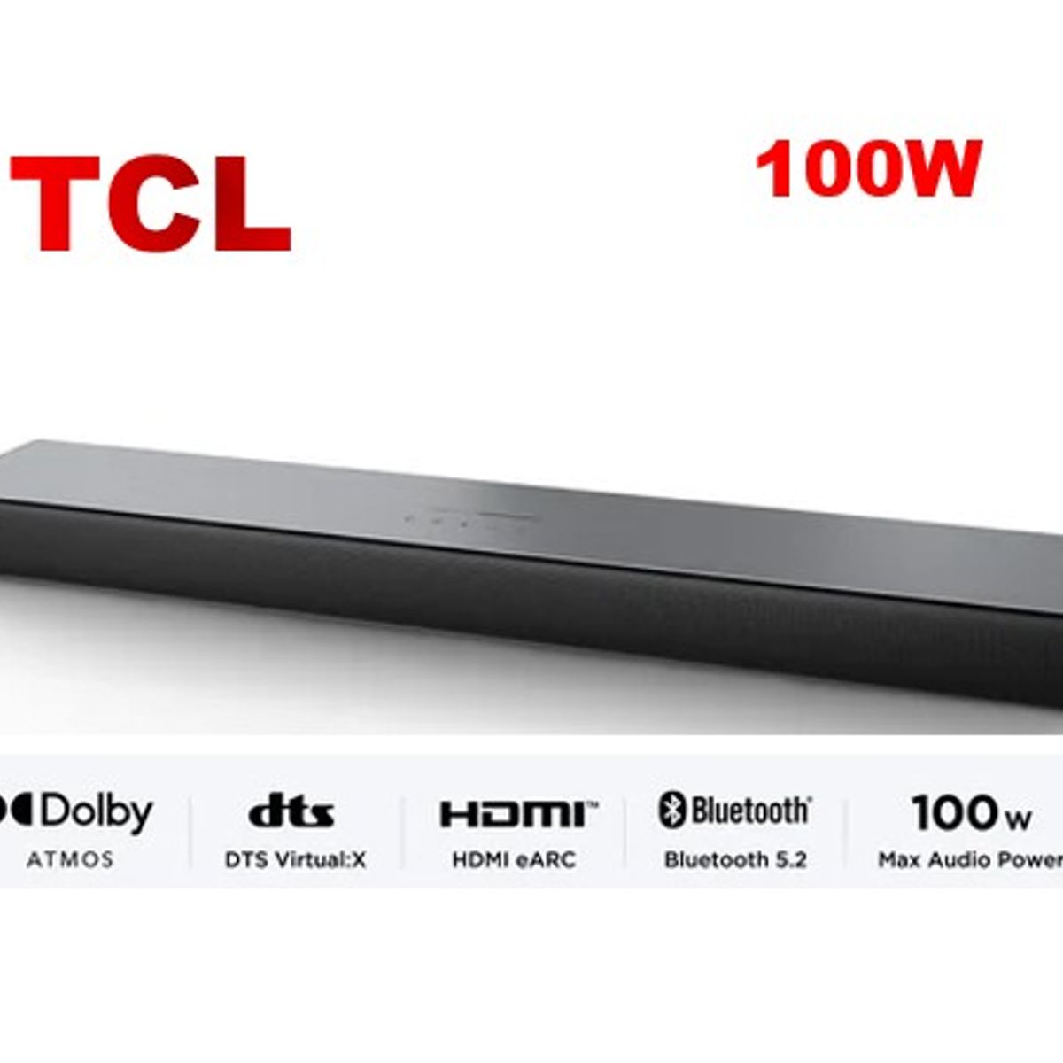TCL - SOUNDBAR TCL 2.0 NEGRO 100W - S45H