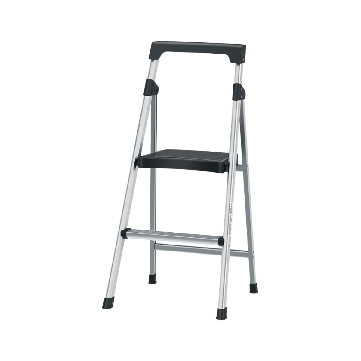 TRUPER - Escalera Tubular Plegable de Aluminio 2 Peldaños Capacidad 150 kg Truper ESTU-2A 16763