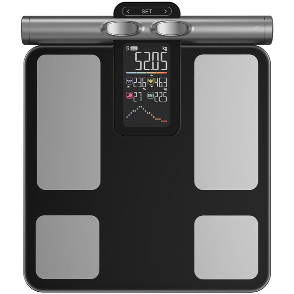 GENERICO - Balanza EUROMAR Professional Bluetooth App Celular 8 Electrodos G78-BT