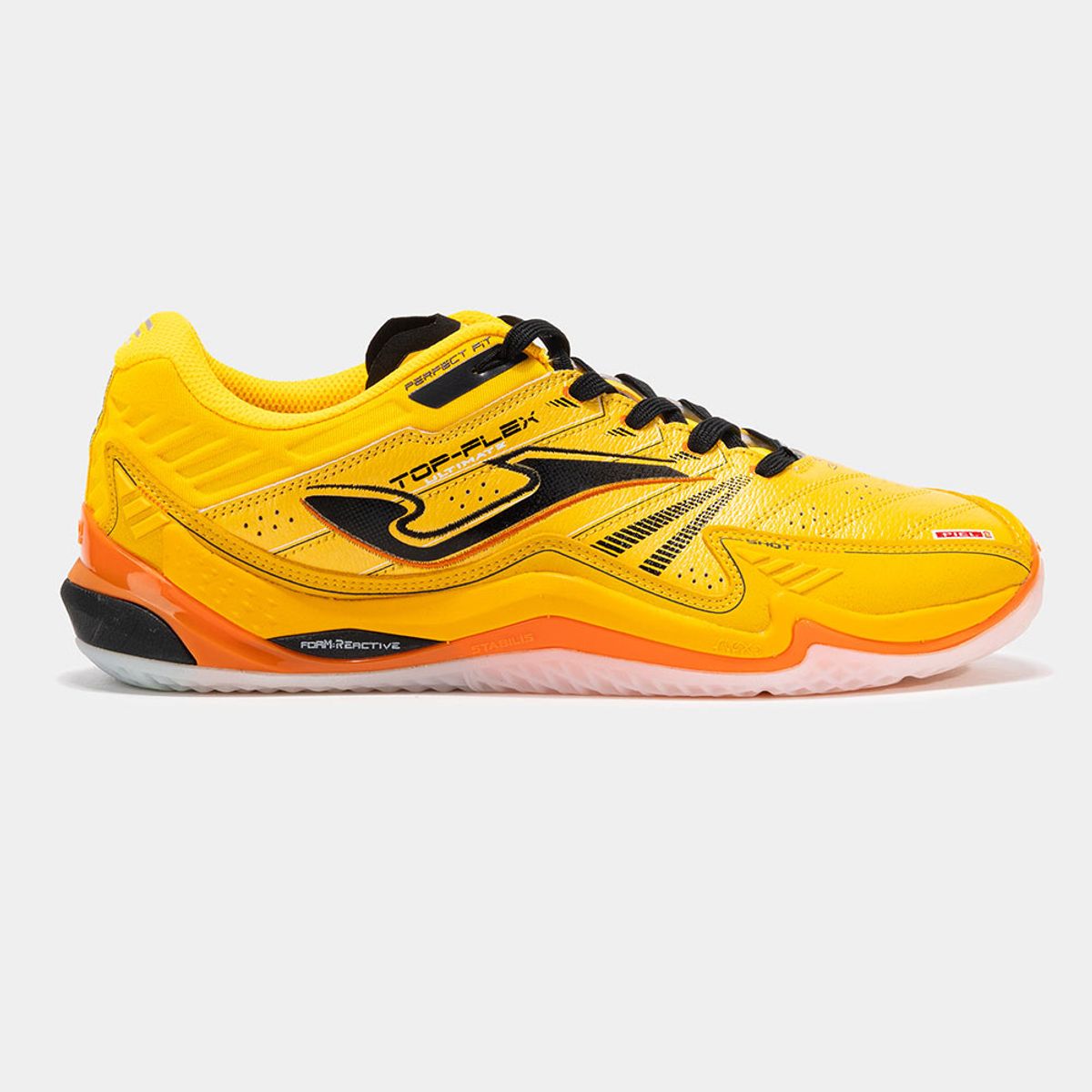 Joma - Zapatillas Futbol Sala Top Flex Ultimate 2528 IN Amarillo Naranja