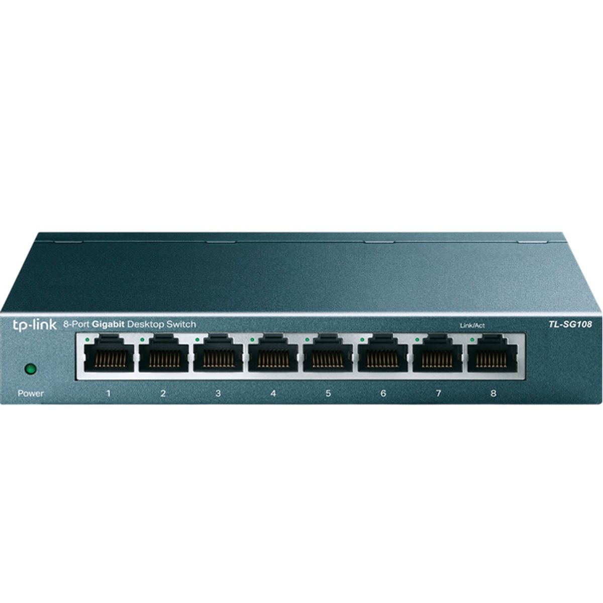 TP LINK - Switch TP-Link TL-SG108 – 8 Puertos Gigabit Ethernet (10/100/1000 Mbps)