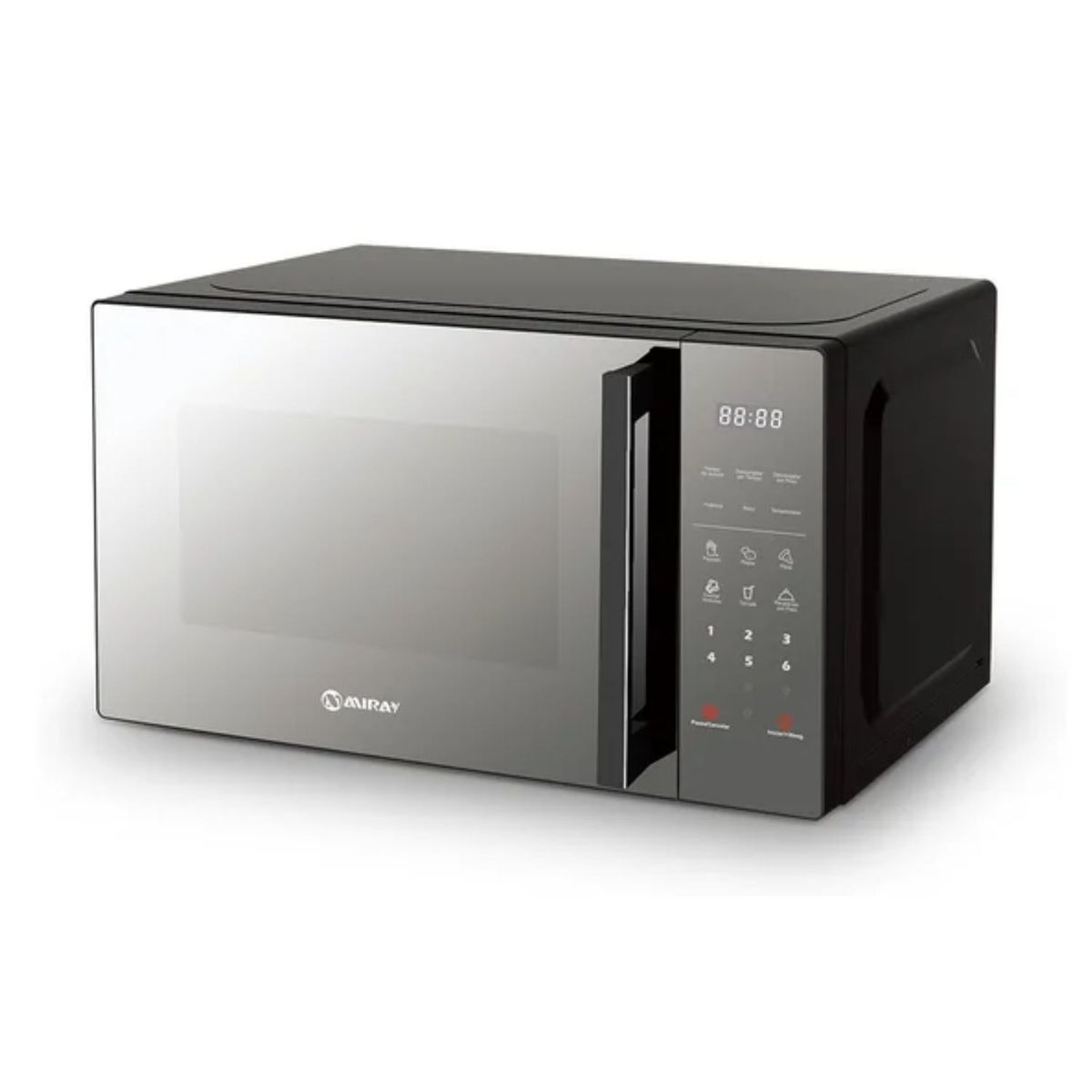 MIRAY - Microondas Miray HMM-255N 25 Litros Panel Digital Función de descongelado