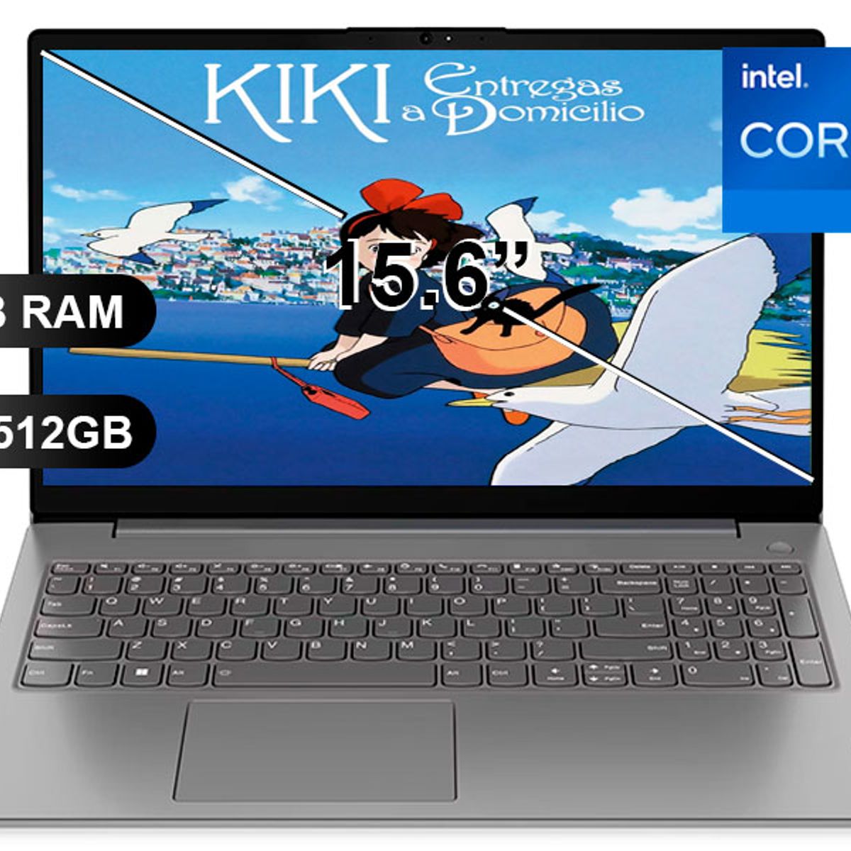 LENOVO - Laptop LENOVO V15 G4 IRU I7-13620H, 16GB RAM, 512GB SSD, SIN WINDOWS, 15.6 83A100R1LM