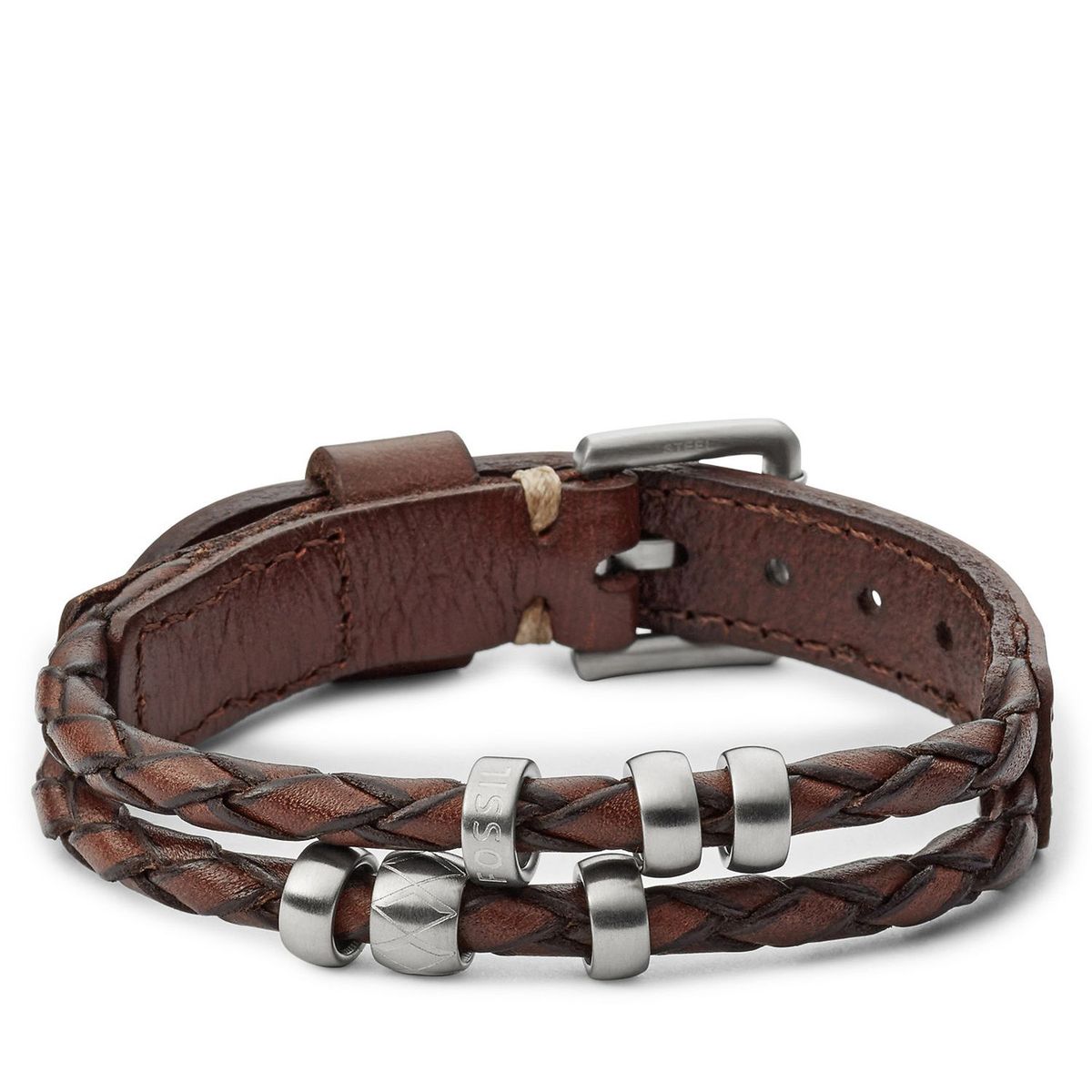 FOSSIL - Pulsera Hombre Cuero 